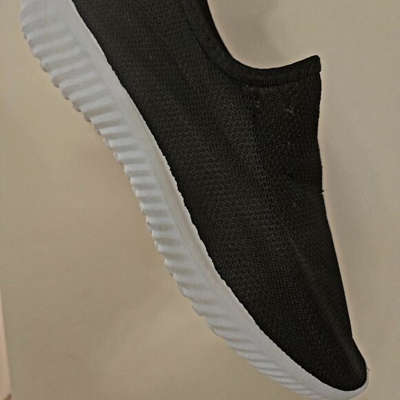 RT SPORT Women's Black w/White Sole Walking Sneakers w/Laces - Size 7.5M - Picture 10 of 15